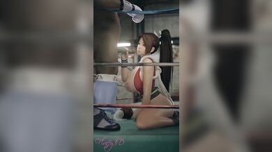 Mai's Oral Pleasure in the Ring with a Black Man [Fluffy3D]”