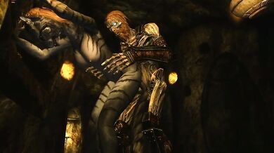 Creamed by the Undead: Khajiit Slave Gets Violated by Draugr