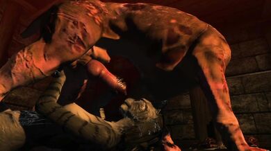 The Sexual Dominance of the Undead Hound over the Khajiit