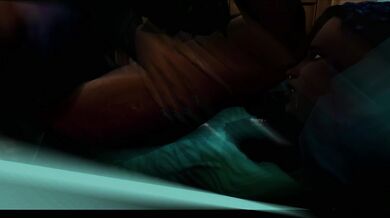 Jade gets ravaged by a lustful werewolf in 'Sims 4'