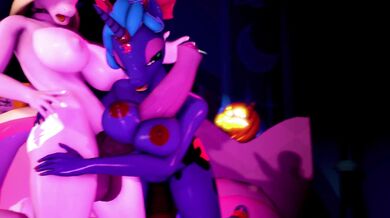 Dark and Twisted Revenge Fuckfest: Evil Luna vs. Evil Cadance, Part 2 (BlackJR)