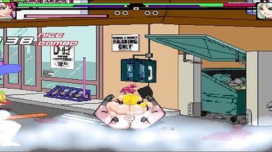 FutaBT: Marilyn vs Morrigan + Extras