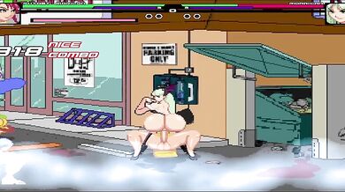 FutaBT: Marilyn vs Morrigan + Extras