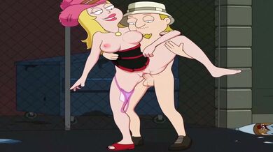 Francine's Public Fuckfest with Jeff in 'American Dad'