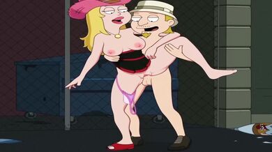 Francine's Public Fuckfest with Jeff in 'American Dad'