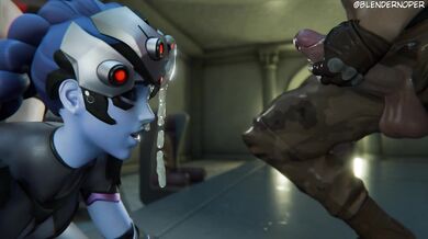 Sexy Widow Stays Strong Through Intimate Encounters