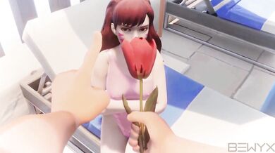 Slutty Overwatch Girls Get Wet and Messy with Wasabi in this HMV Hentai Porn Video