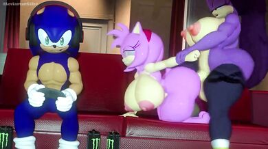 Sonic's Mom Gets Fucked Hard in Part 2 of the Family Reunion