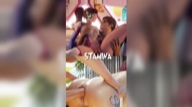 Judy vs. D.va in a Wet and Intense Sex Match with Plenty of Moaning and Screaming!