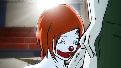 'Crazy Clown Bros Banging Each Other at the Circus, while the Crowd Watches and Cheer!'