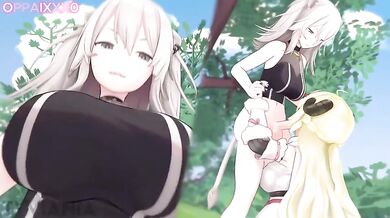 Hentai Live Show with Holographic Bonus Content from Video Rental Store