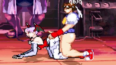 Lilith Gets Ravaged by Sakura