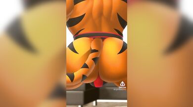 Mommy's Little Milf: Tony the Tiger Twerks for Creamy Nectar!