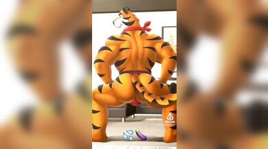 Mommy's Little Milf: Tony the Tiger Twerks for Creamy Nectar!