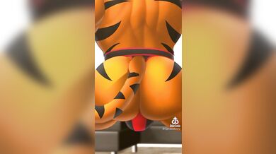 Mommy's Little Milf: Tony the Tiger Twerks for Creamy Nectar!