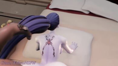 Doggy Style with Widowmaker's Naked Body