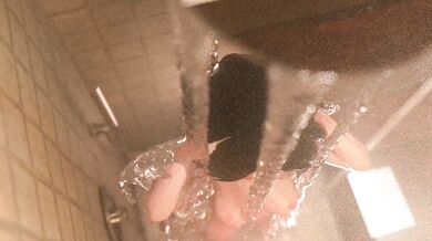 Cumming Inside Aunt Cass' Wet Pussy in the Shower