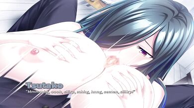 Watch hot sex scenes between a sexy ghost girl and her lover. This hentai video is full of steamy action without any peeing or pregnancy.