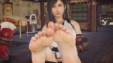 Tifa's Toes Temptation
