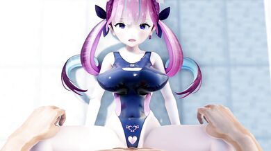 Marine Maid [ブラン] Puts on a SEXy Dance Show in her Wet Suit