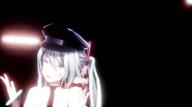 Miku's Sexual Conquest: A Frenzied Dance of Passion