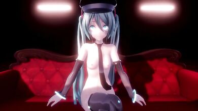 Miku's Sexual Conquest: A Frenzied Dance of Passion