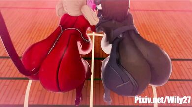 Jailbait Busters - Ann and Makoto's Booty Shaking Bonanza