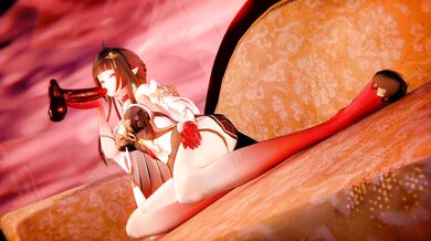 Lustful Lingerie Orgasms: Fellatio in the Purifying Rain of Lingsha