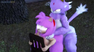 Amy Getting Pounded by a Werecat named Blaze