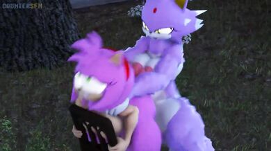 Amy Getting Pounded by a Werecat named Blaze
