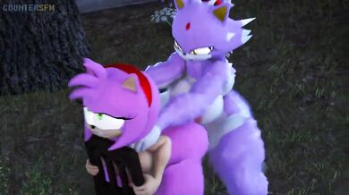 Amy Getting Pounded by a Werecat named Blaze