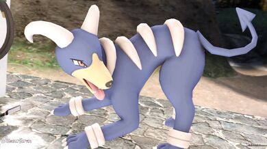 Houndoom In Heat: A Sexy Ride!