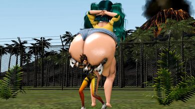 Miku Gets Anal Vore from Brazilian Ass