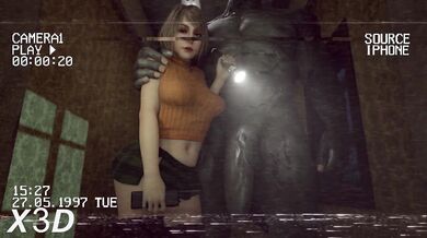 Big Boobed Ashley Graham vs Little Slut Rebecca Chambers in a Naughty Nurse Fetish Fight