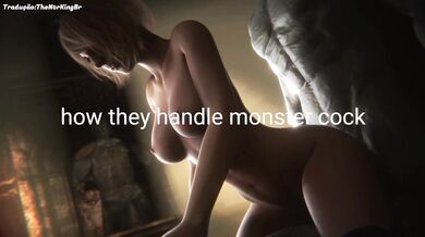 Big Boobed Ashley Graham vs Little Slut Rebecca Chambers in a Naughty Nurse Fetish Fight