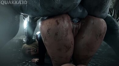 Cumming to Terms with Supergirl's Wetness during Doomsday's Fucking Wrath