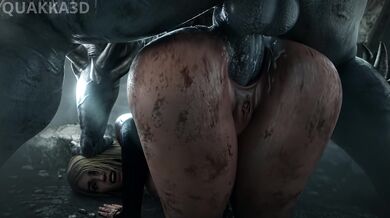 Cumming to Terms with Supergirl's Wetness during Doomsday's Fucking Wrath