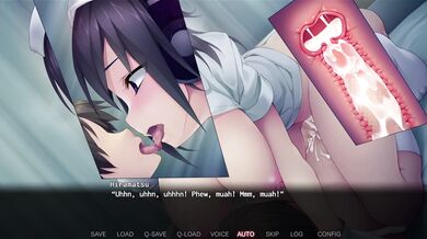 Two nurses give a patient the worst examination of their life.