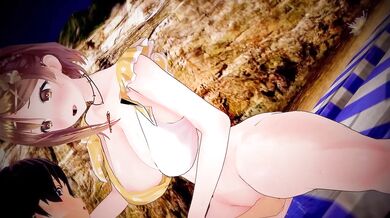 Ryza's Erotic Encounter on the Sandy Shores of Peh-Koi