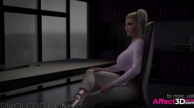 Futanari Office Slave's Anal Training in 3D: Corporate Boot Camp Level II