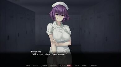 A sexy nurse is about to perform an examination on a patient... but something unexpected happens!