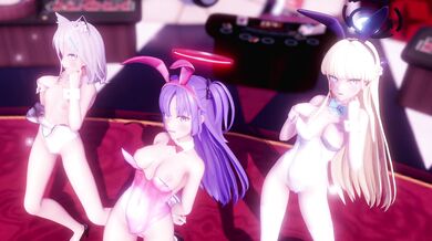 'The Hidden Desires of the Blue-Haired Maid' - An Uncensored Hentai Video Archive