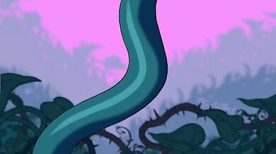 Watch as she is consumed by a massive plant, with razor-sharp teeth that tear into her flesh!