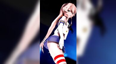 I'm So Hot Shimakaze - A Steamy MMD Hentai Anime Porn Parody
