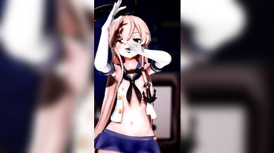 I'm So Hot Shimakaze - A Steamy MMD Hentai Anime Porn Parody