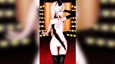 Shimakaze's Club Orgy at Majesty [MMD Exclusive]