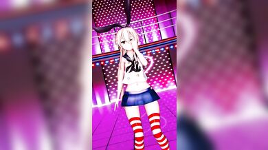 Shimakaze - Fuck me [MMD R18]