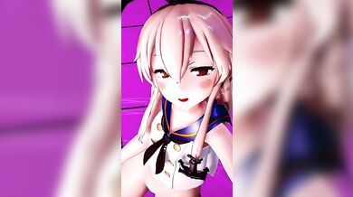 Shimakaze - Fuck me [MMD R18]