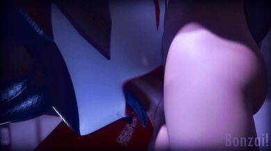 Busty Yoga Instructor's Intense Wind Blowjob