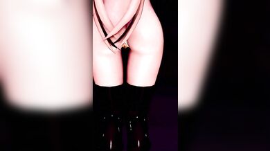Shimakaze's Steamy Exposé: Dialing for Dick [MMD R18]